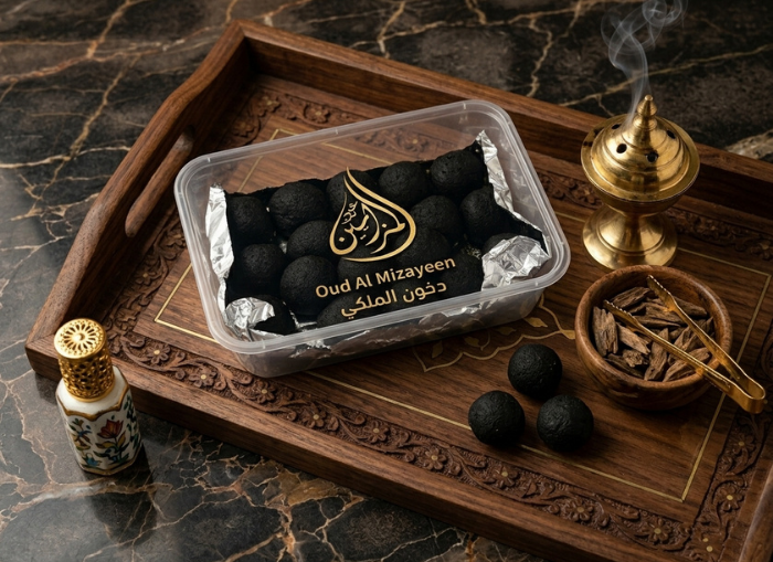 Homemade Ad-Dakhon الملكي Premium Royal Bakhoor | Luxury Arabic Incense